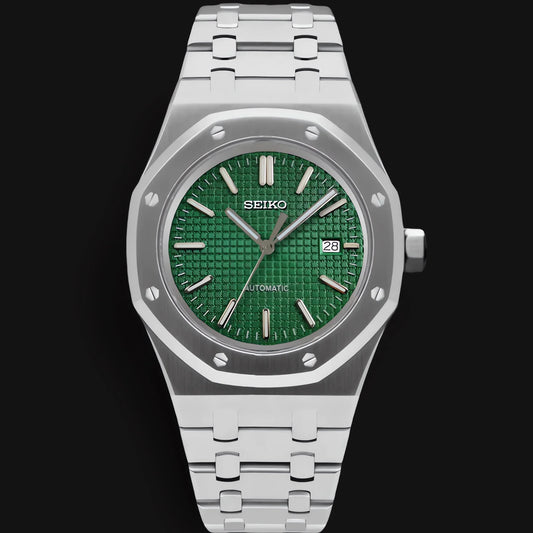 Seiko Mod Royal Oak "Green"