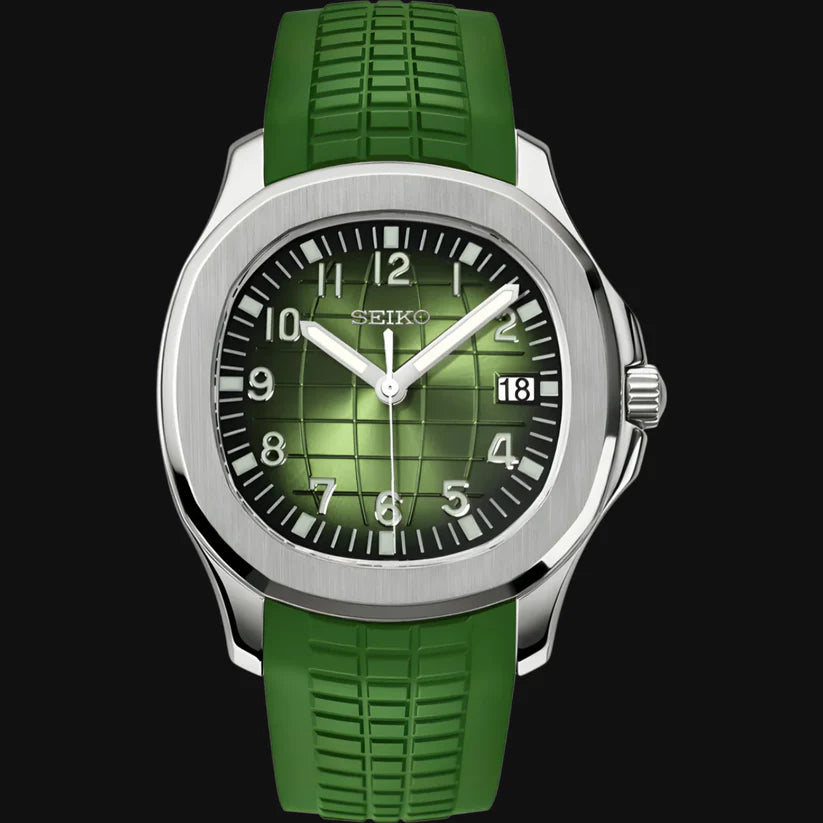 Seiko Mod Nautilus "Vert"